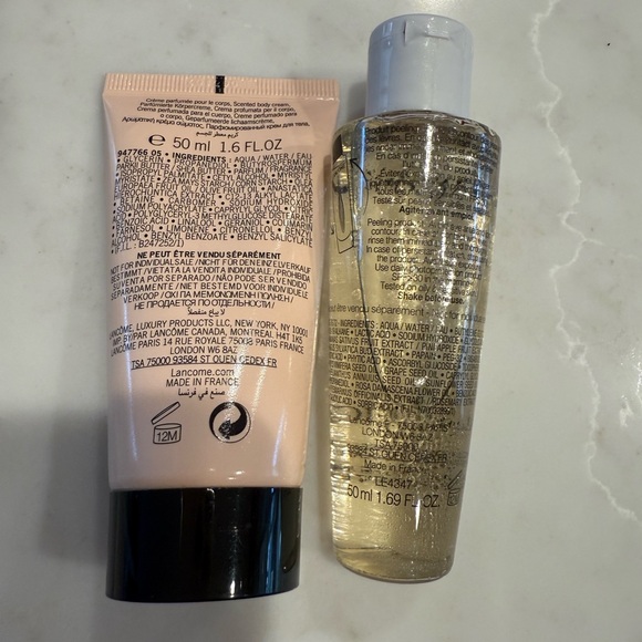 Lancôme 7-pc gift includes Absolue, Idole, 2 Mascara, lipstick, Clarifique & bag - Picture 9 of 11